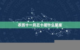 11月30日是什么星座(1984年农历11月30日是什么星座)